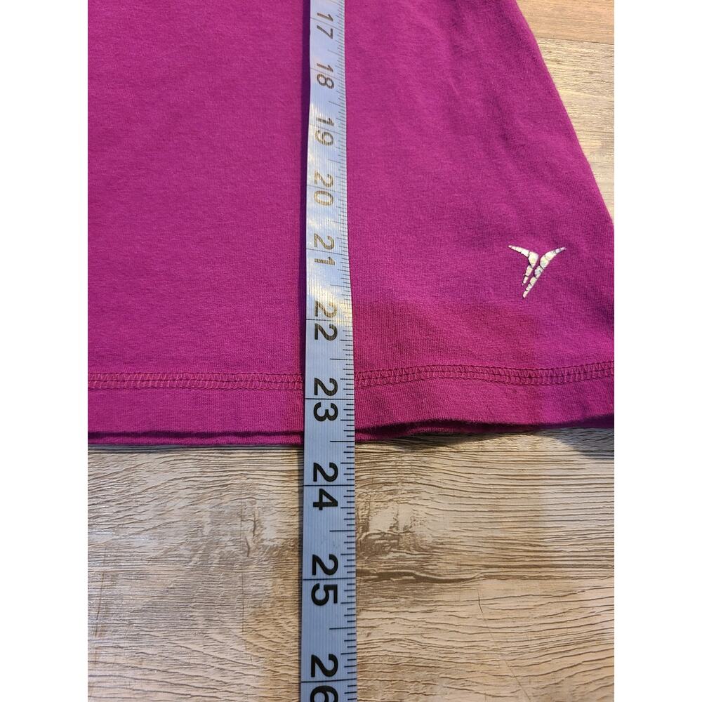 Active by old navy xs women's purple v-neck long sleeve top - Picture 8 of 8